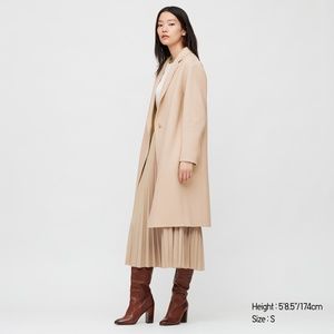 Double Faced Cocoon Coat